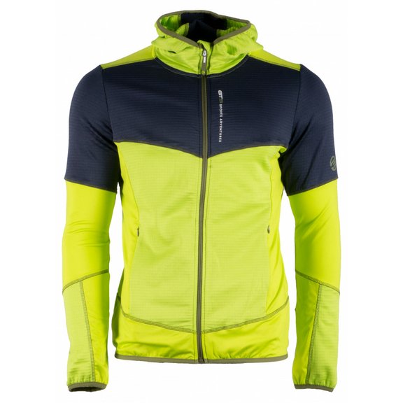 Pánská mikina GTS - 3015M - Men Jacket Waffle Bicolour