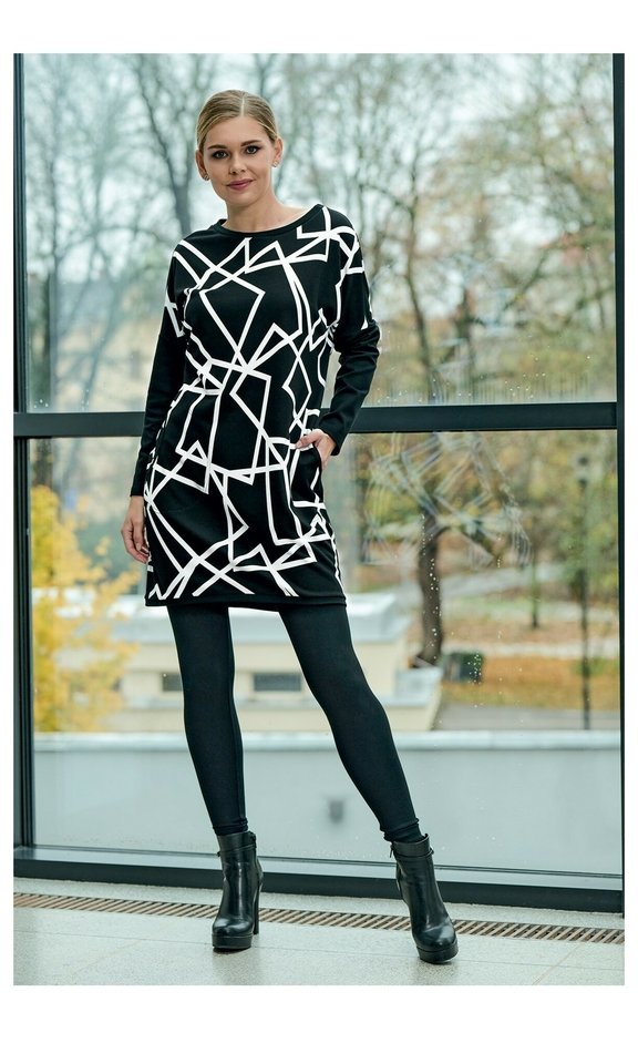 Dámské šaty DRAPS - 7035