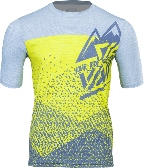 Pánský cyklistický enduro dres SILVINI - Denno - MD1803