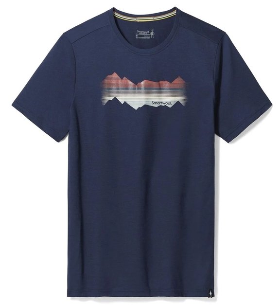 Pánské triko SMARTWOOL - Mountain Horizon Graphic - SW016984092