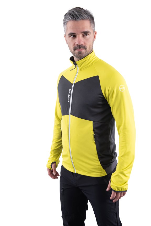 Pánská mikina GTS - 301721M - Man Jacket Waffle Brushed 