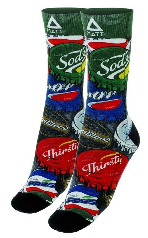 Ponožky MATT - 5810/877 - Coolmax Full Print Sock