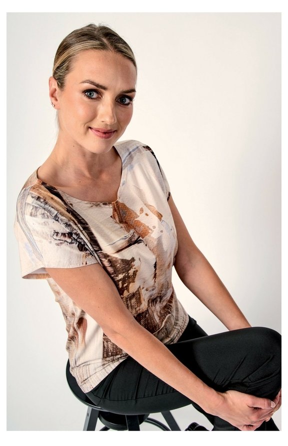 Dámská halenka DRAPS - 784/9546