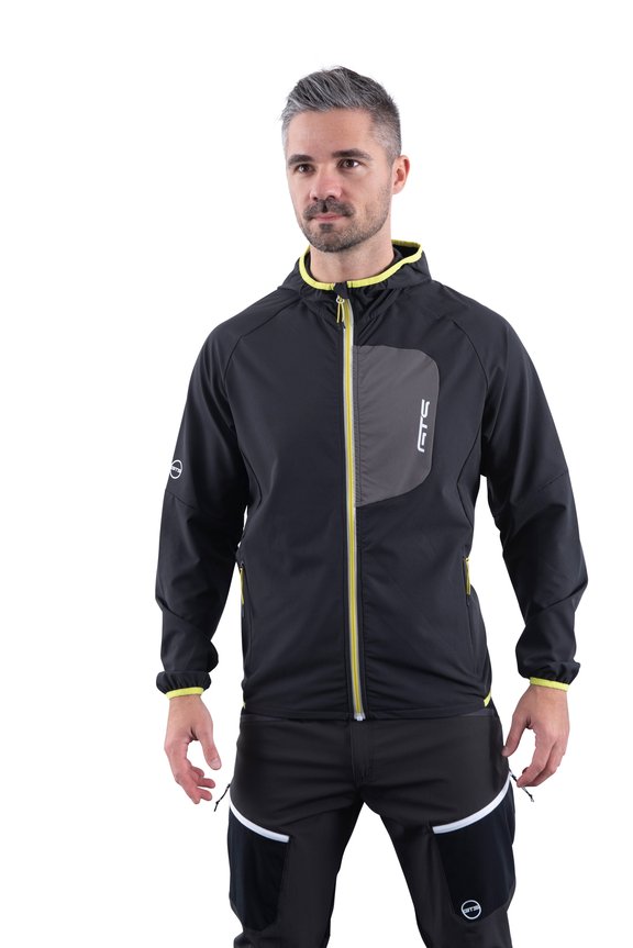 Pánská bunda GTS - 403221M - Man Jacket Light Hoodie