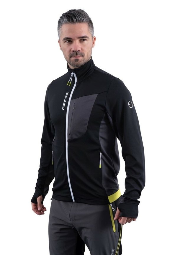 Pánská mikina GTS - 300422M - Man Jacket Bicolour