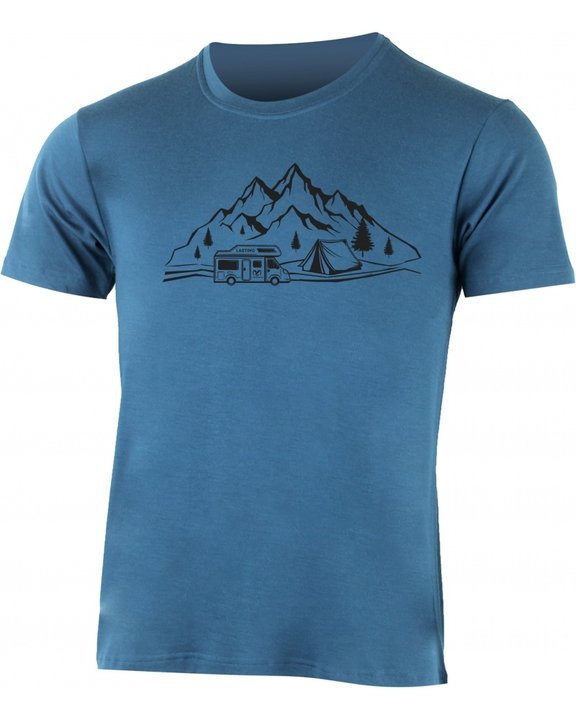 Pánské merino triko LASTING - Albi