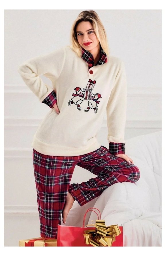 Dámské pyžamo INFIORE - HOLLY XMAS - 652853/2420
