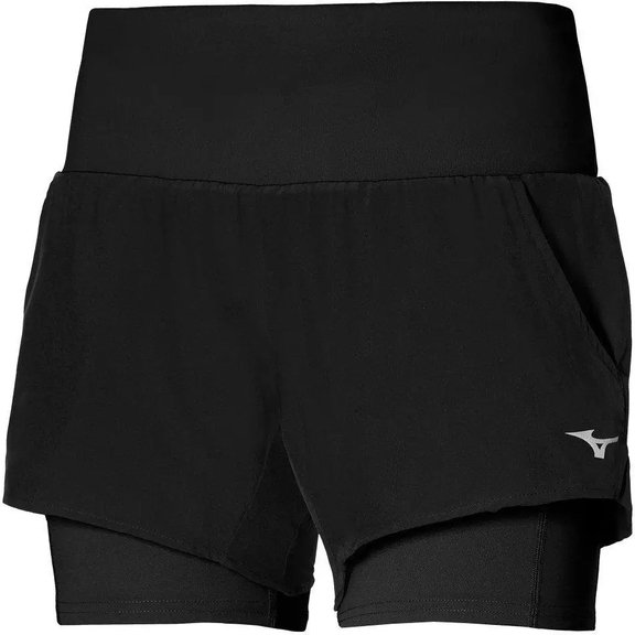 Dámské běžecké šortky MIZUNO - 2 in 1 4,5 Shorts - J2GB1704