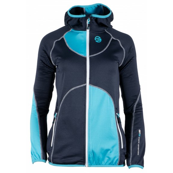 Dámská mikina GTS - 3015L - Lady Jacket Waffle Bicolour