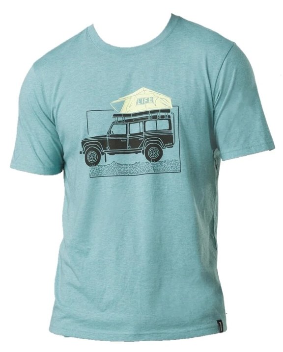 Pánské triko PRANA - Camp Life Journeyman SS Tee - 1965321