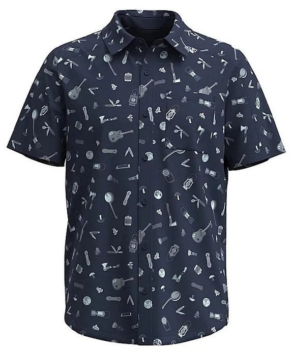 Pánská košile SMARTWOOL - M Everyday Short Sleeve Button Down - SW017017N37